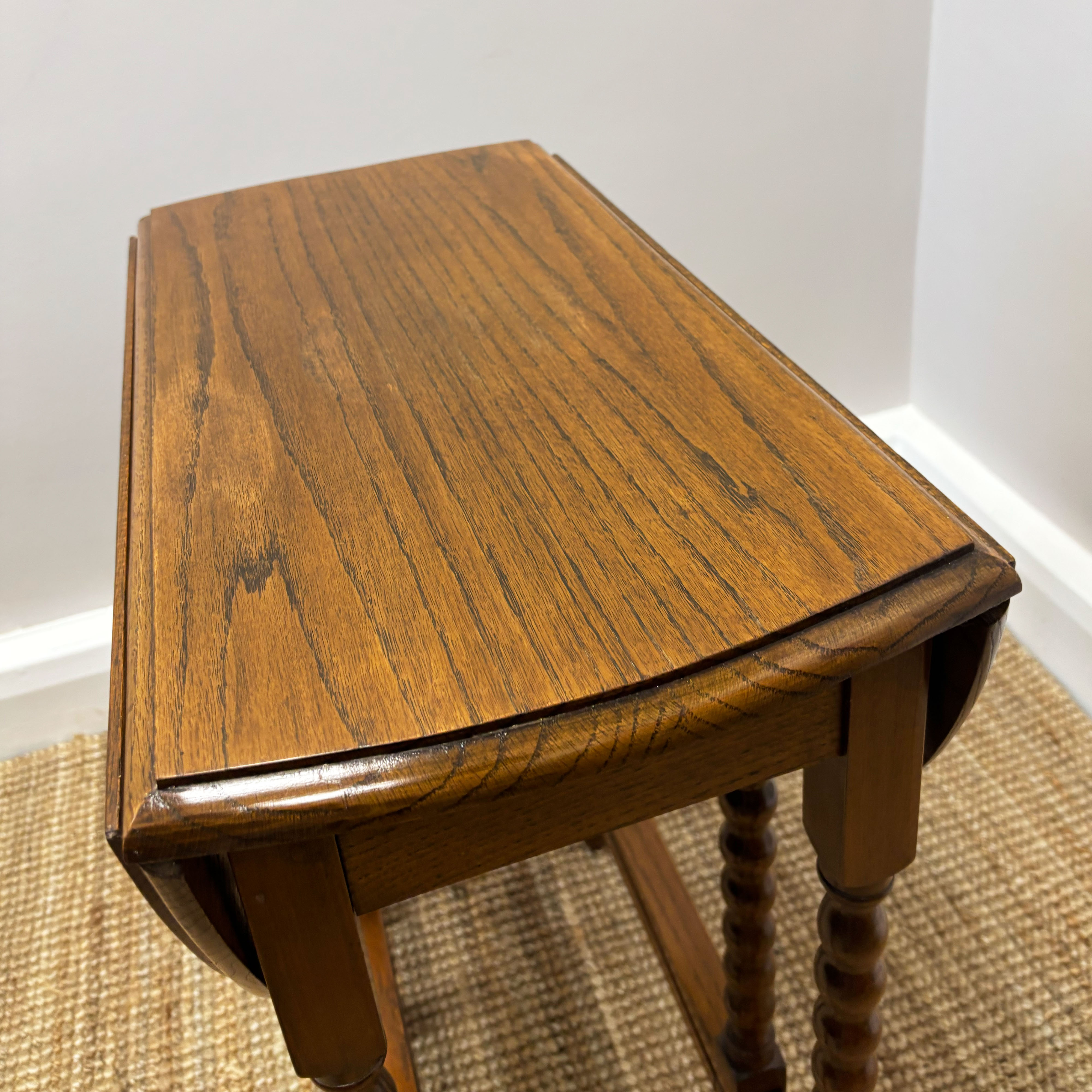 Oak Gateleg Side Table