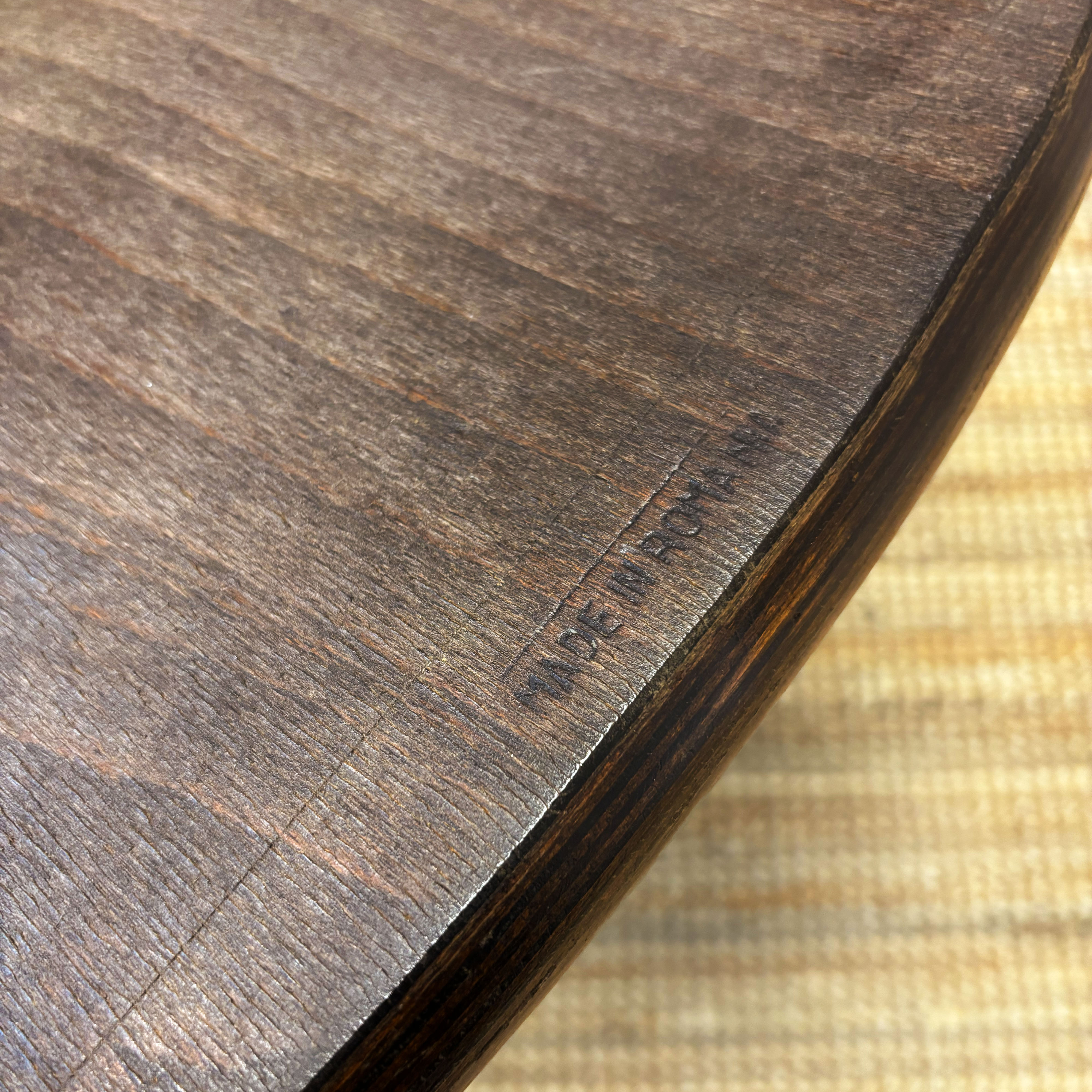 Vintage Romanian Wheelback Windsor Dining Chairs (Set of 4)